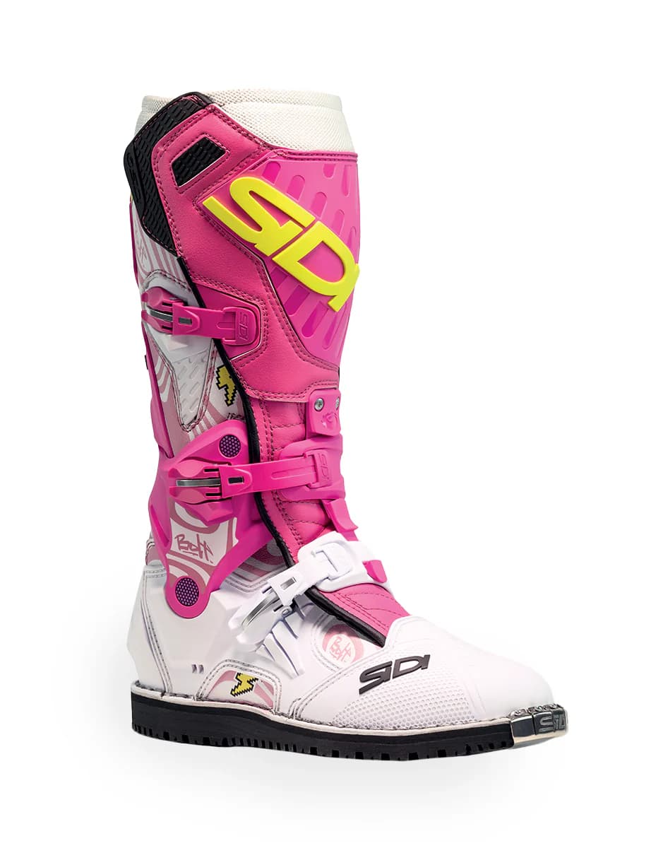 SIDI CROSSFIRE 3 SRS BILLY BOLT Rozë e Bardhë