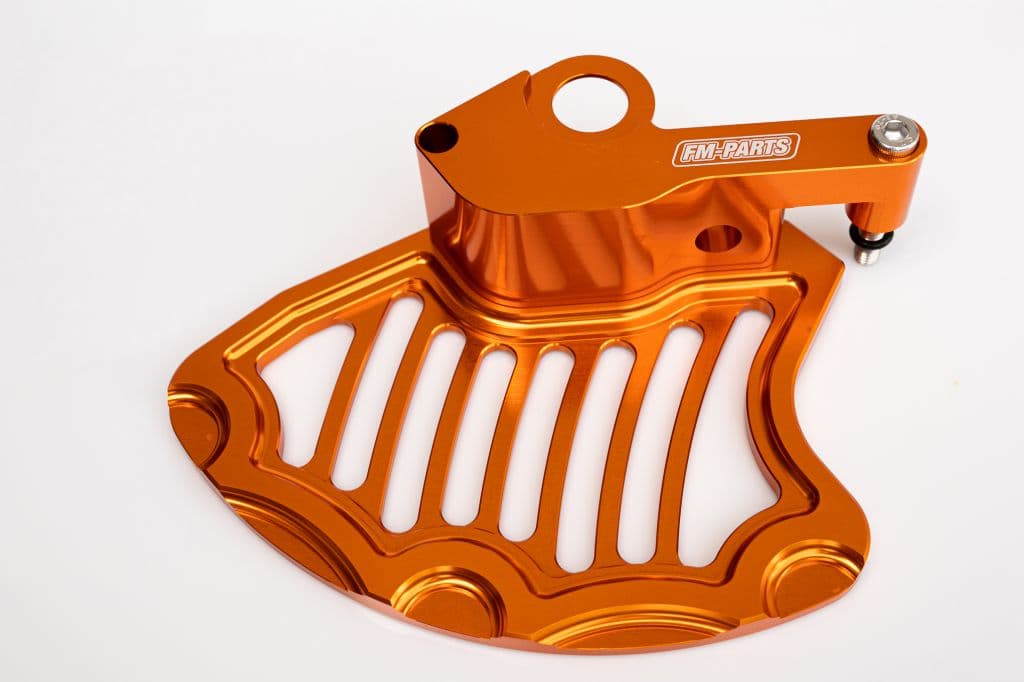 Mbrojtëse disku për frenat e përparme Fm-Parts Ktm/Husqvarna 2015-2027 Portokalli